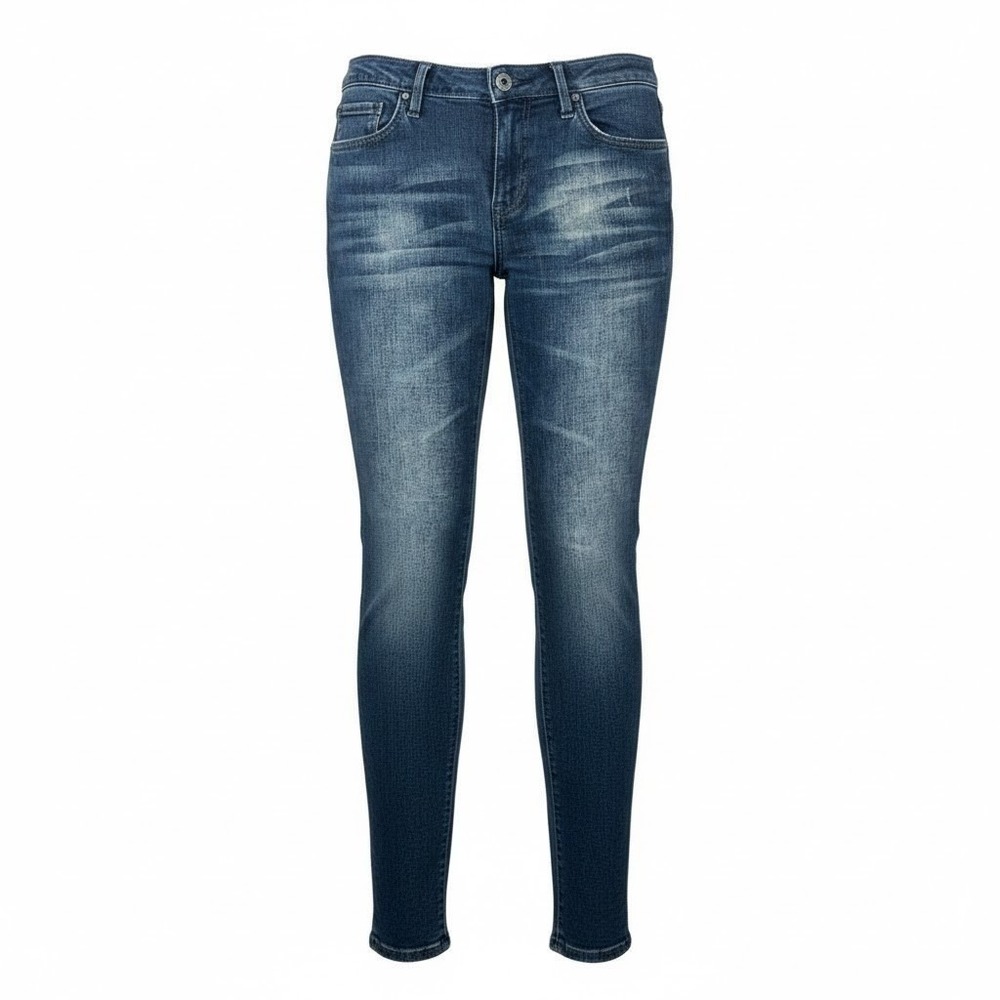Madewell Women's Skinny Jeans Size 27 Dark Wash Blue Denim 31 Inseam